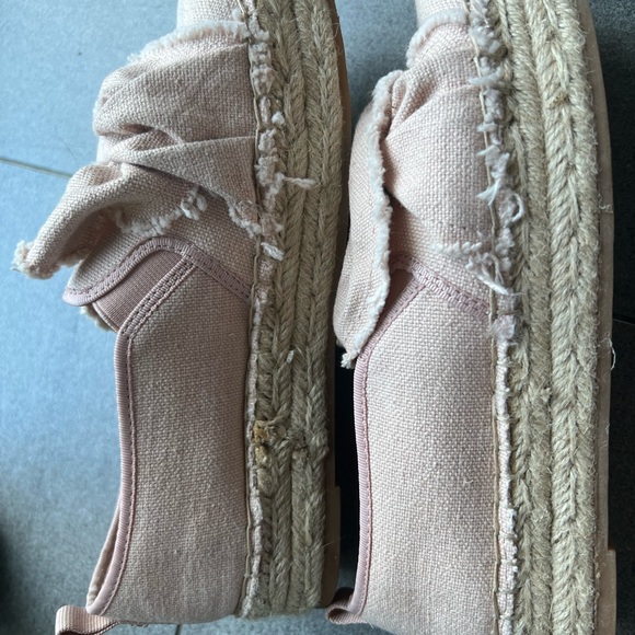 SAM EDELMAN Cabrera Heavy Woven Canvas Platform Espadrille Size 9 (EUR 39) - Picture 6 of 11